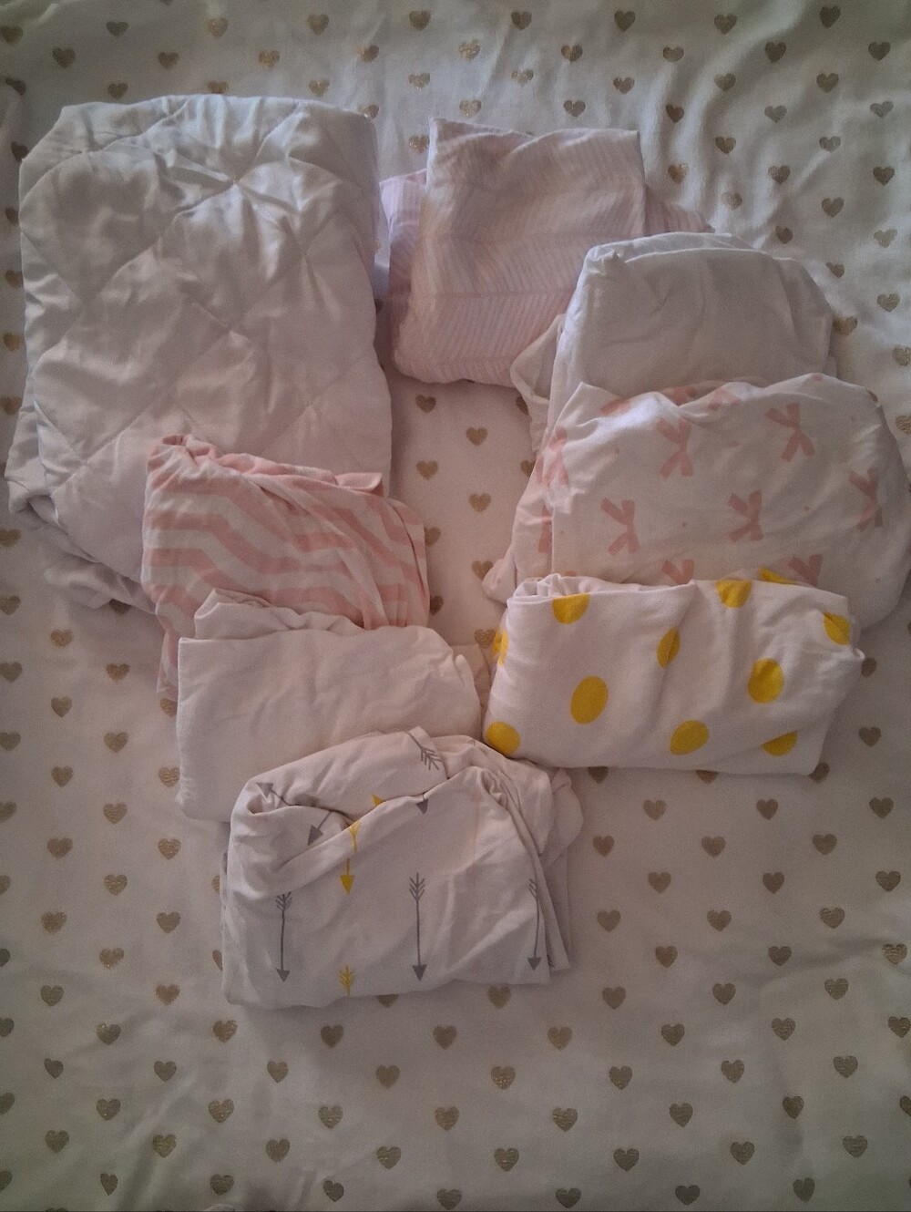 🔥3/$70 Mixed Baby/Infant Fitted Sheets For Mini Cribs/Matresses